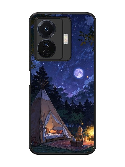 Moonlight Camping Glossy Soft Edge Case for Vivo T1 Pro (5G) Chachhi