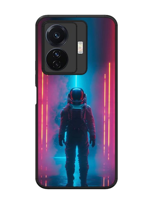 Neon Astronaut Glossy Soft Edge Case for Vivo T1 Pro (5G) Chachhi