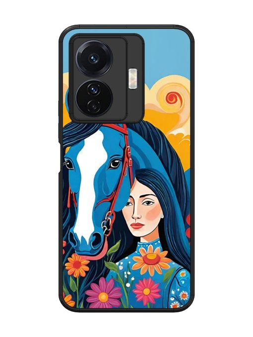 Equine Enchantment Glossy Soft Edge Case for Vivo T1 Pro (5G) Chachhi