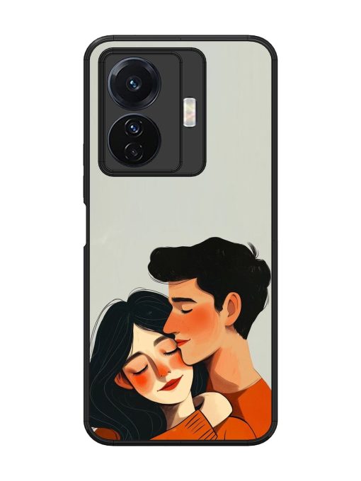 Craft Couples Glossy Soft Edge Case for Vivo T1 Pro (5G) Chachhi