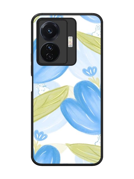 Bunny'S Blue Garden Glossy Soft Edge Case for Vivo T1 Pro (5G) Chachhi