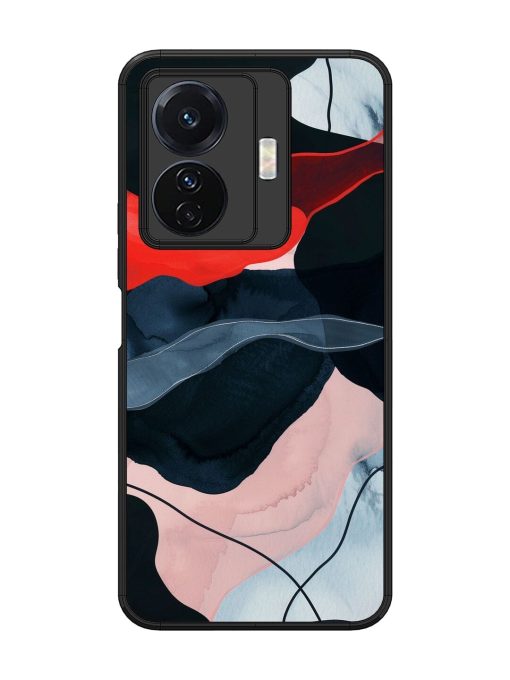 Dark Currents Glossy Soft Edge Case for Vivo T1 Pro (5G) Chachhi