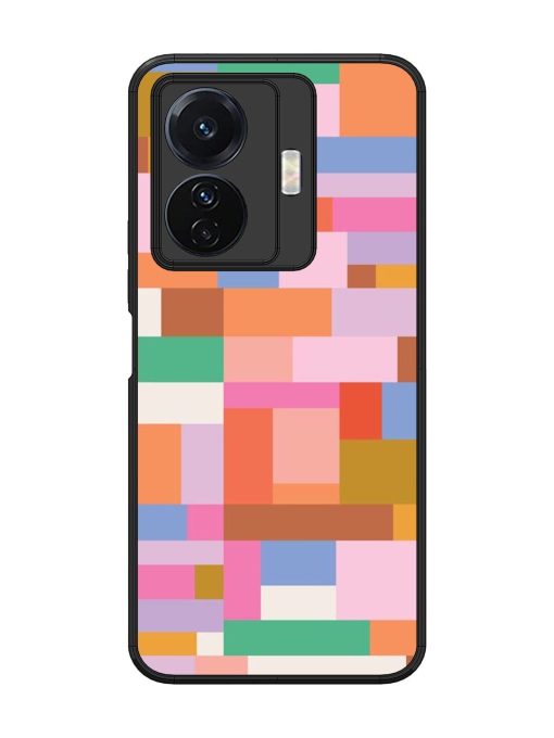 Colorful Chaos Glossy Soft Edge Case for Vivo T1 Pro (5G) Chachhi