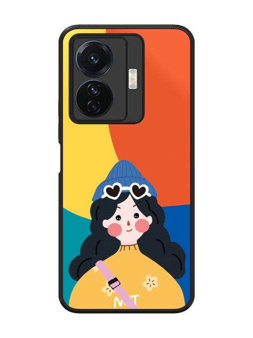 Colorful Vibes Glossy Soft Edge Case for Vivo T1 Pro (5G) Chachhi