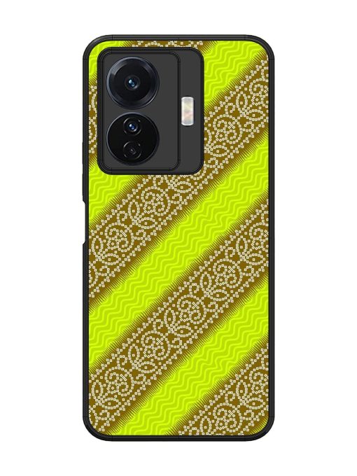 Golden Bandana Bliss Glossy Soft Edge Case for Vivo T1 Pro (5G) Chachhi