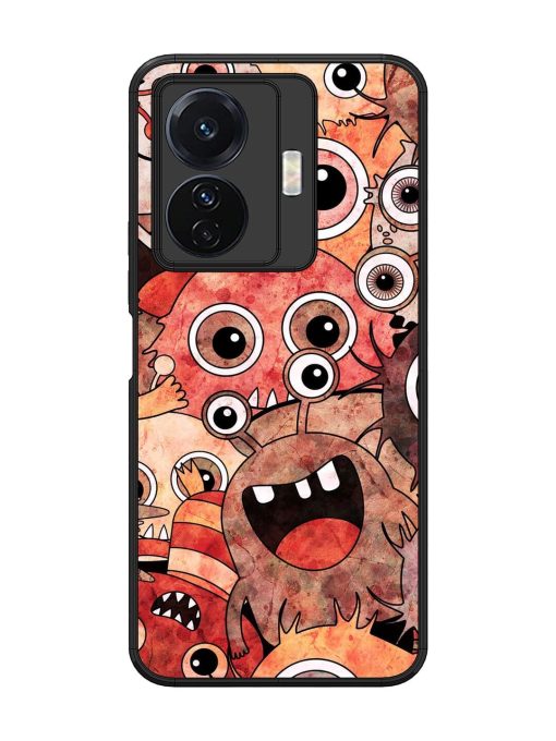 Monster Mash Glossy Soft Edge Case for Vivo T1 Pro (5G) Chachhi