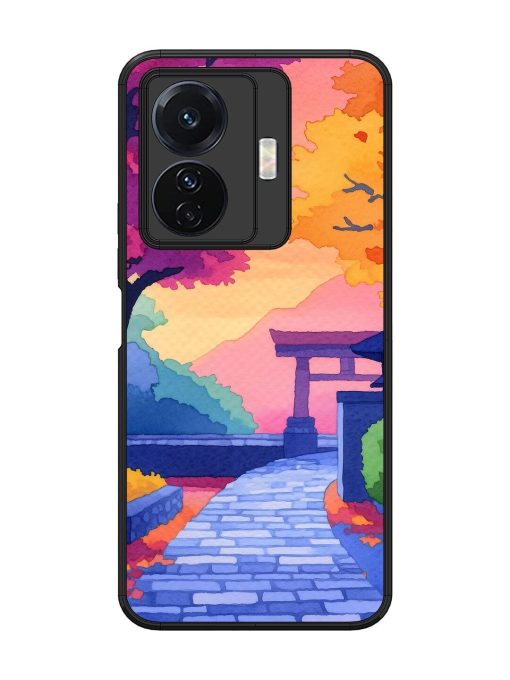 Autumnal Serenity Glossy Soft Edge Case for Vivo T1 Pro (5G) Chachhi