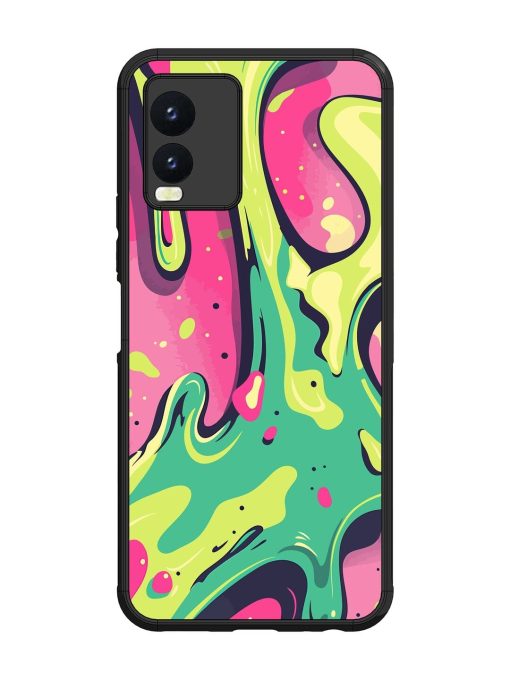 Gooey Grooves Glossy Soft Edge Case for Vivo T1X Chachhi