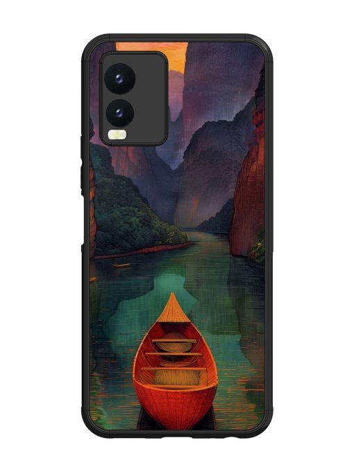 Serene Passage Glossy Soft Edge Case for Vivo T1X Chachhi