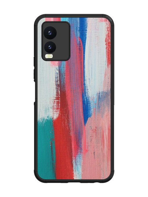 Colorful Chaos Glossy Soft Edge Case for Vivo T1X Chachhi