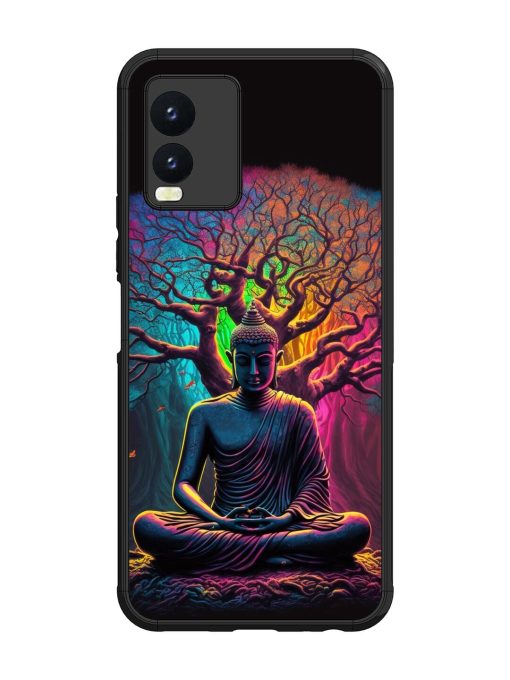 Enlightened Serenity Glossy Soft Edge Case for Vivo T1X Chachhi