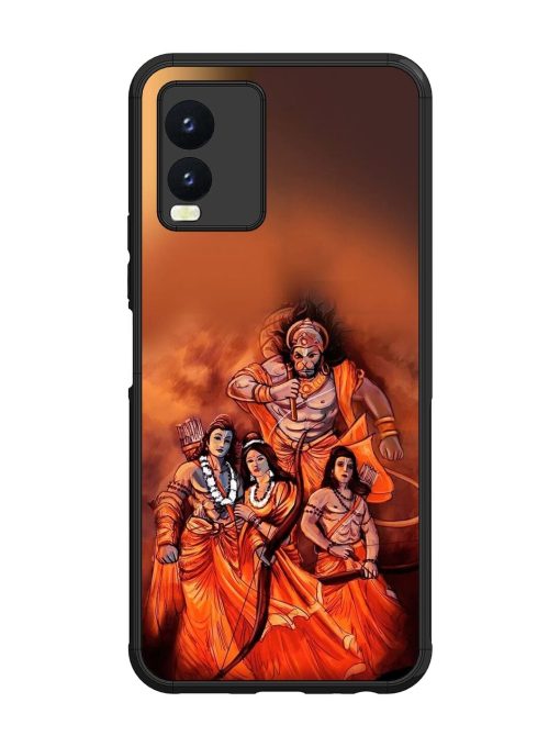 Sita Ram Glossy Soft Edge Case for Vivo T1X Chachhi