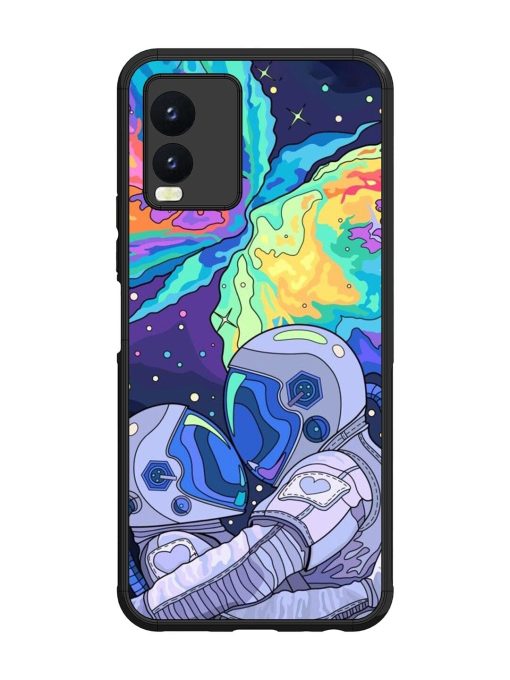 Cosmic Love Glossy Soft Edge Case for Vivo T1X Chachhi