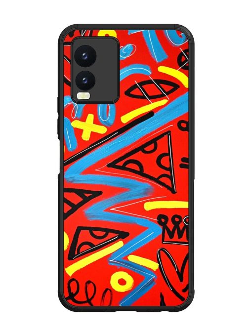 Groovy Garden Glossy Soft Edge Case for Vivo T1X Chachhi