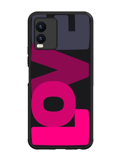 Pixelated Pastel Glossy Soft Edge Case for Vivo T1X