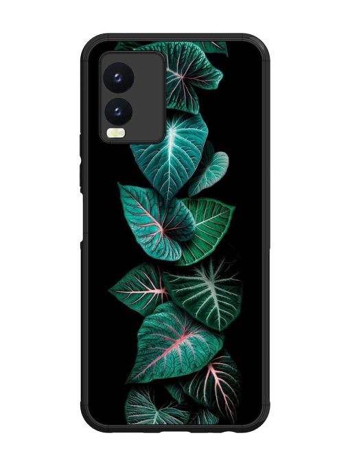 Emerald Elegance Glossy Soft Edge Case for Vivo T1X Chachhi