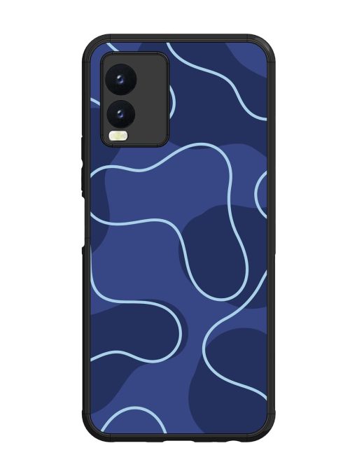 Midnight Maze Glossy Soft Edge Case for Vivo T1X Chachhi