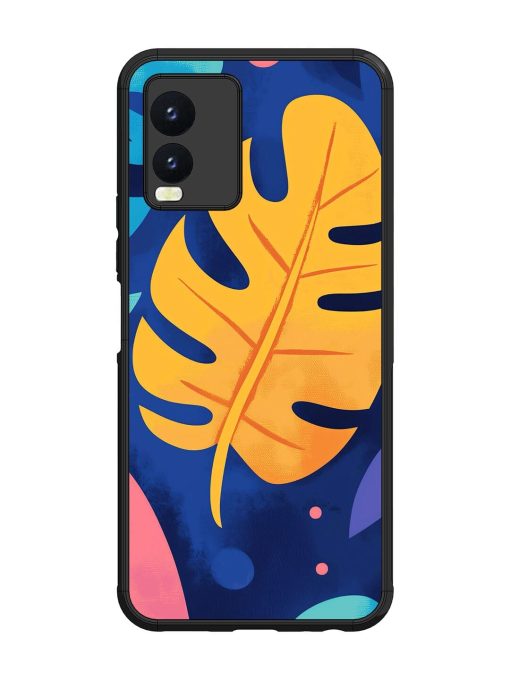 Tropical Tapestry Glossy Soft Edge Case for Vivo T1X Chachhi