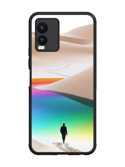 Desert Dreams Glossy Soft Edge Case for Vivo T1X Chachhi