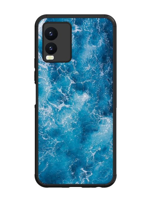 Oceanic Abyss Glossy Soft Edge Case for Vivo T1X