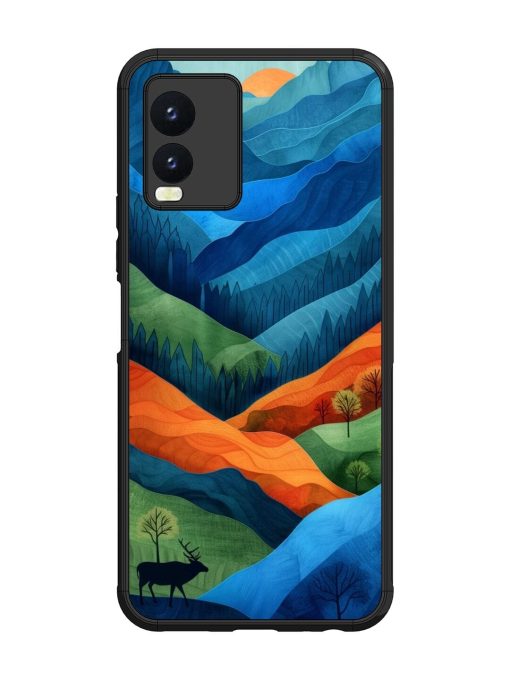 Layers Of The Land Glossy Soft Edge Case for Vivo T1X Chachhi