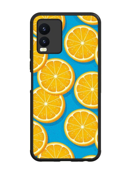 Citrus Symphony Glossy Soft Edge Case for Vivo T1X Chachhi