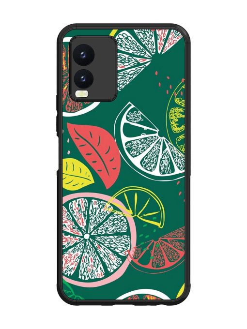 Citrus Symphony Glossy Soft Edge Case for Vivo T1X Chachhi