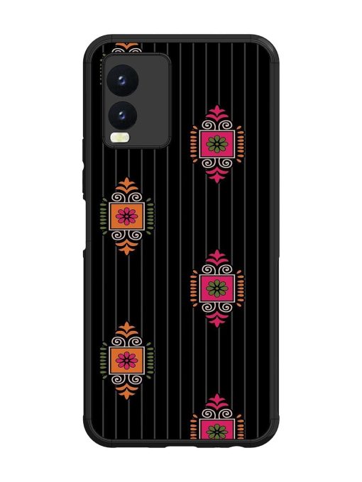 Ornate Elegance Glossy Soft Edge Case for Vivo T1X