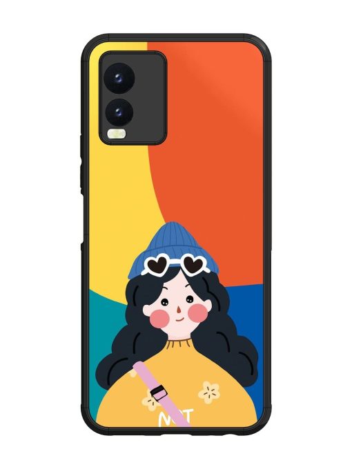 Colorful Vibes Glossy Soft Edge Case for Vivo T1X Chachhi