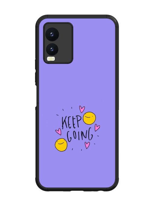 Smiling Through It All Glossy Soft Edge Case for Vivo T1X Chachhi