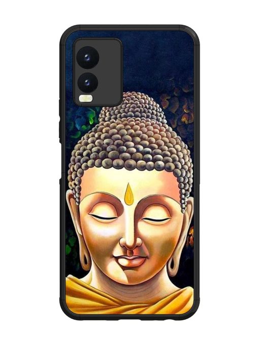 Buddha Face Glossy Soft Edge Case for Vivo T1X Chachhi