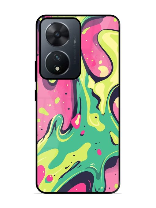 Gooey Grooves Glossy Soft Edge Case for Vivo T2 (5G) Chachhi