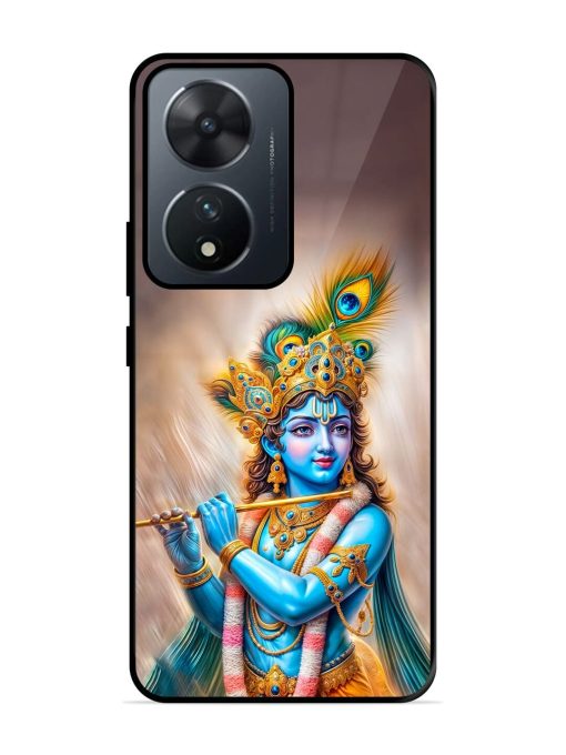 Divine Krishna Glossy Soft Edge Case for Vivo T2 (5G) Chachhi