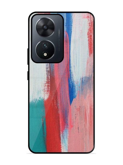 Colorful Chaos Glossy Soft Edge Case for Vivo T2 (5G) Chachhi