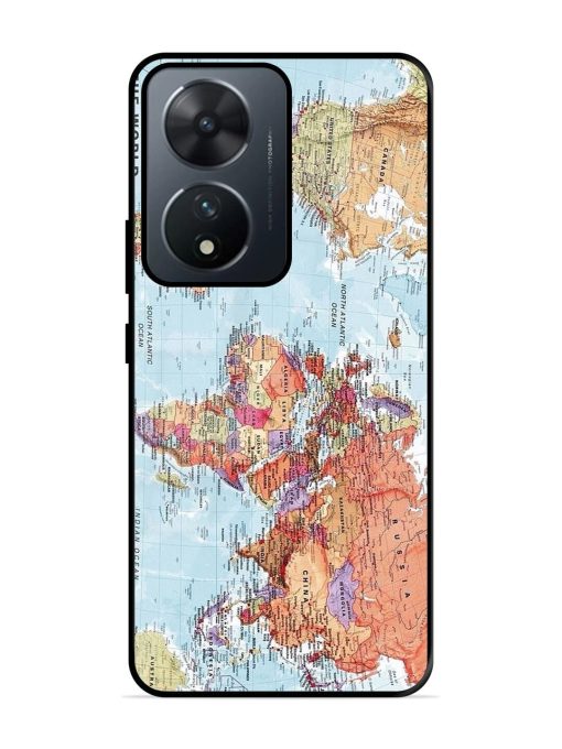 Our Blue Marble Glossy Soft Edge Case for Vivo T2 (5G) Chachhi