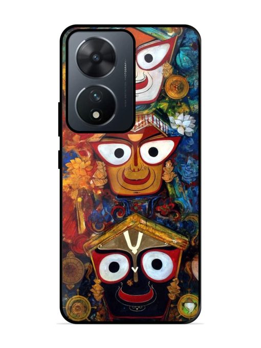 Lord Jagannath Glossy Soft Edge Case for Vivo T2 (5G) Chachhi