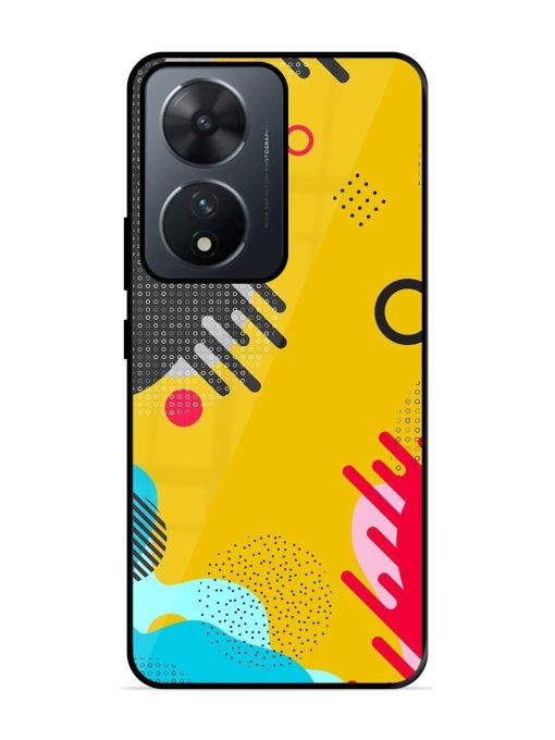 Neon Pop Glossy Soft Edge Case for Vivo T2 (5G) Chachhi