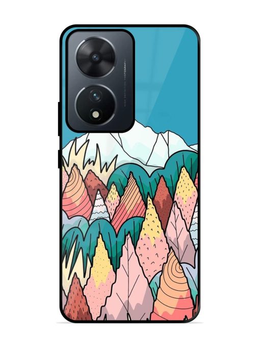 Mountain Dreamscape Glossy Soft Edge Case for Vivo T2 (5G) Chachhi