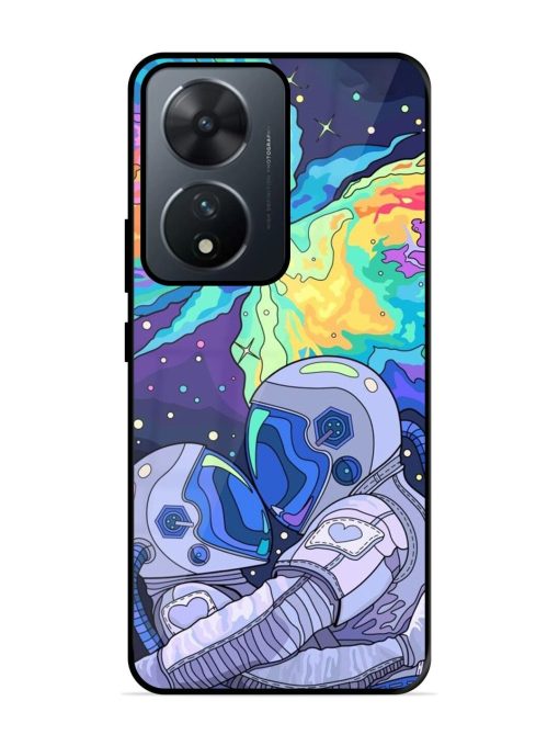 Cosmic Love Glossy Soft Edge Case for Vivo T2 (5G) Chachhi