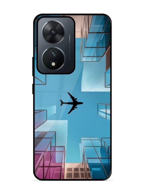 Urban Flightpath Glossy Soft Edge Case for Vivo T2 (5G) Chachhi