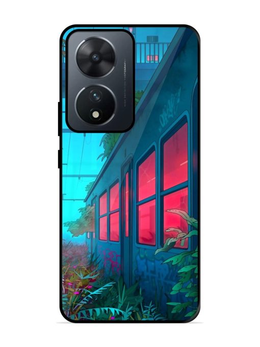 Urban Jungle Glossy Soft Edge Case for Vivo T2 (5G) Chachhi