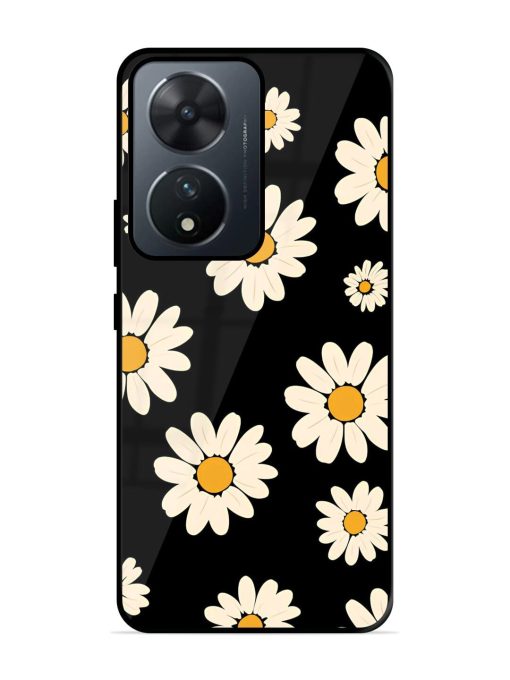 Daisies In The Night Glossy Soft Edge Case for Vivo T2 (5G) Chachhi