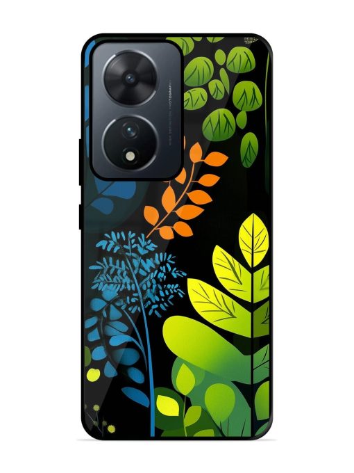 Midnight Garden Glossy Soft Edge Case for Vivo T2 (5G) Chachhi