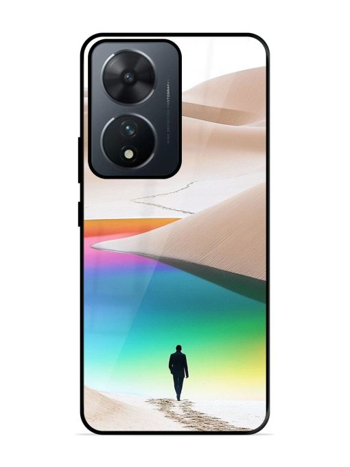 Desert Dreams Glossy Soft Edge Case for Vivo T2 (5G) Chachhi