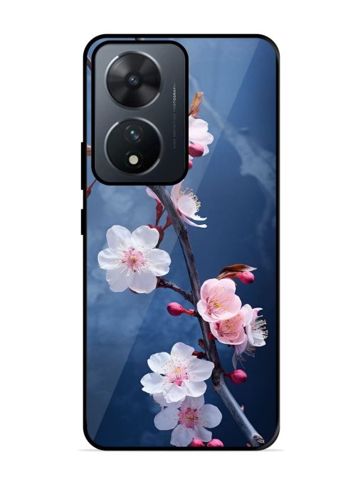 Delicate Blossoms Glossy Soft Edge Case for Vivo T2 (5G) Chachhi