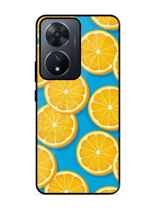 Citrus Symphony Glossy Soft Edge Case for Vivo T2 (5G) Chachhi