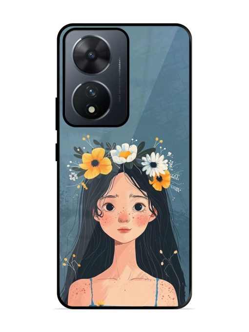 Gurl Art Glossy Soft Edge Case for Vivo T2 (5G) Chachhi