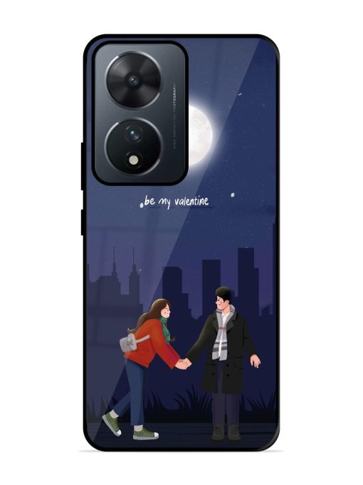 Moonlight Proposal Glossy Soft Edge Case for Vivo T2 (5G)