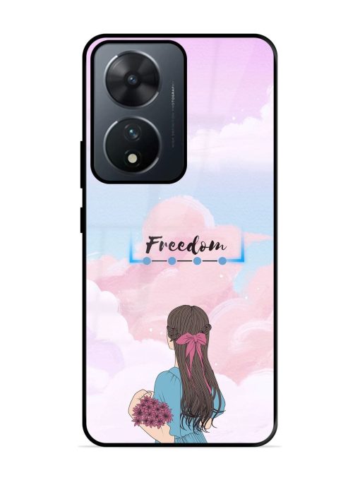 Skyward Dreams Glossy Soft Edge Case for Vivo T2 (5G) Chachhi