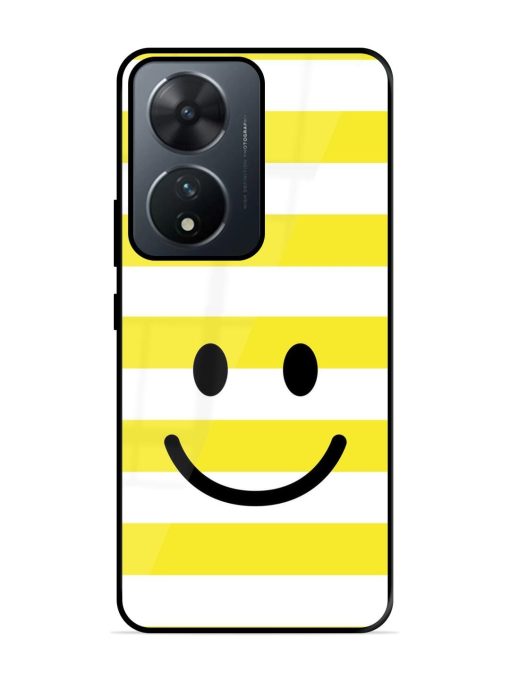 Smiling Stripes Glossy Soft Edge Case for Vivo T2 (5G) Chachhi